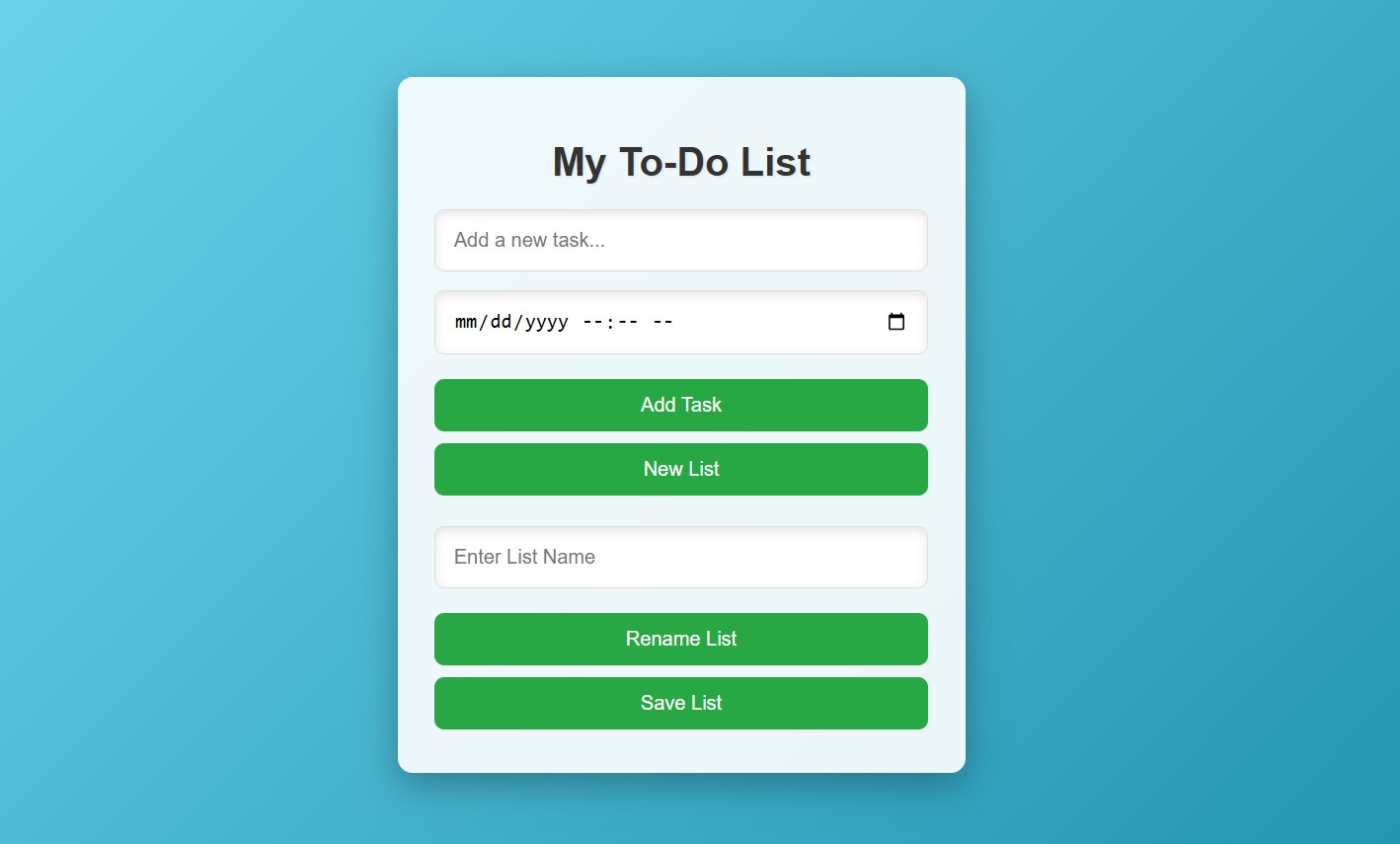 To-Do List App Thumbnail